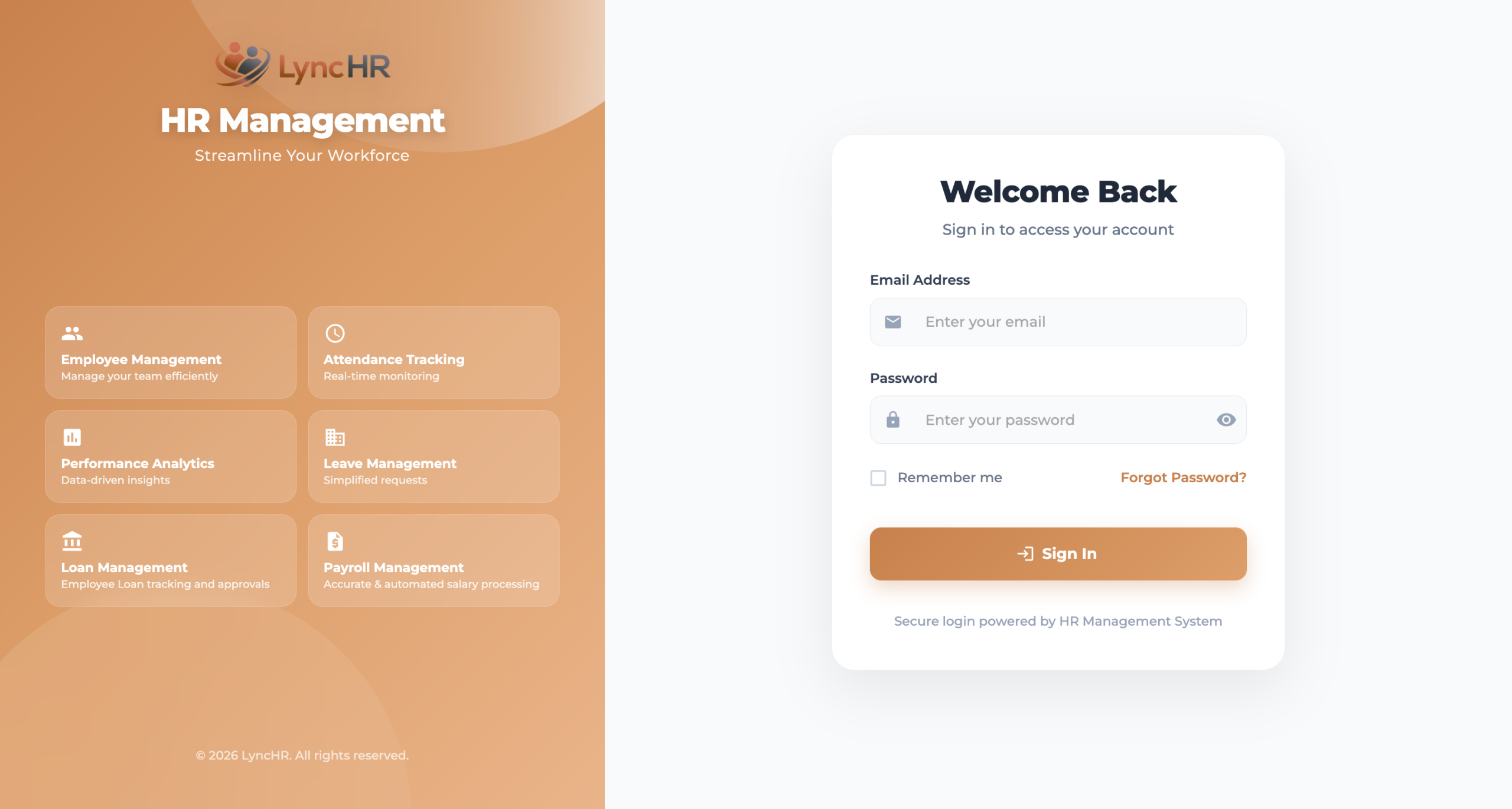 LyncHR project preview